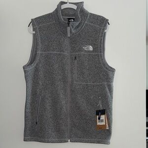Men’s North Face Charcoal Fleece Vest